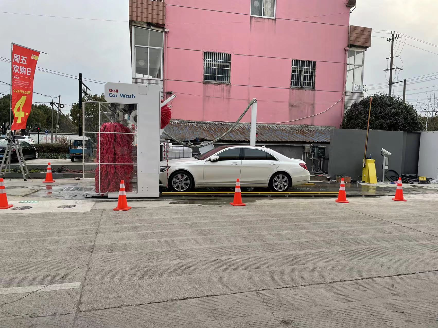 无人值守洗车机是安全的！