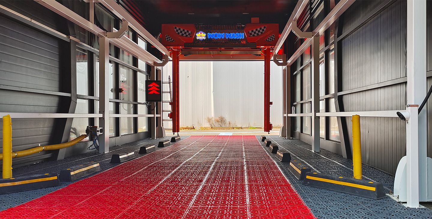 韩国天轨无接触洗车机