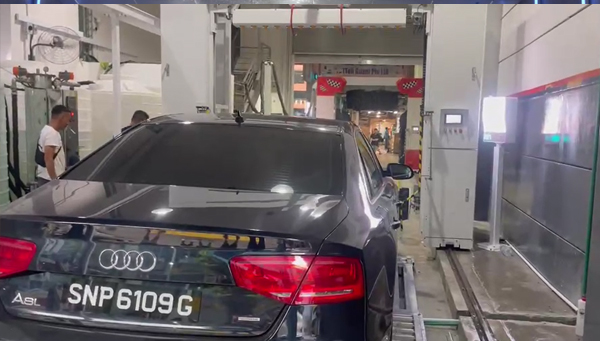 往复式无接触洗车机